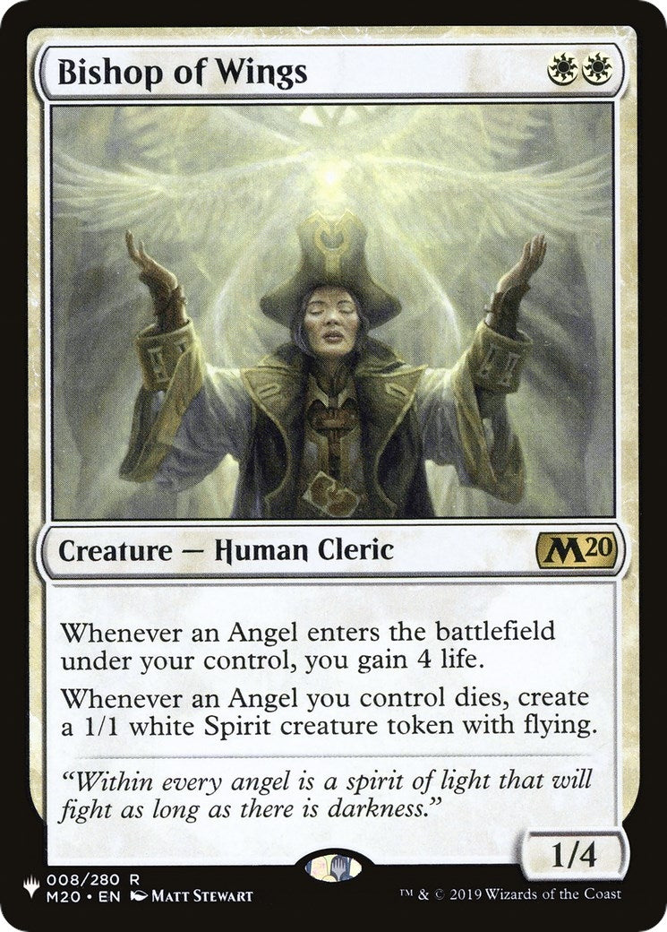 Image for Bishop of Wings (The List Reprints) (8) - Magic: The Gathering