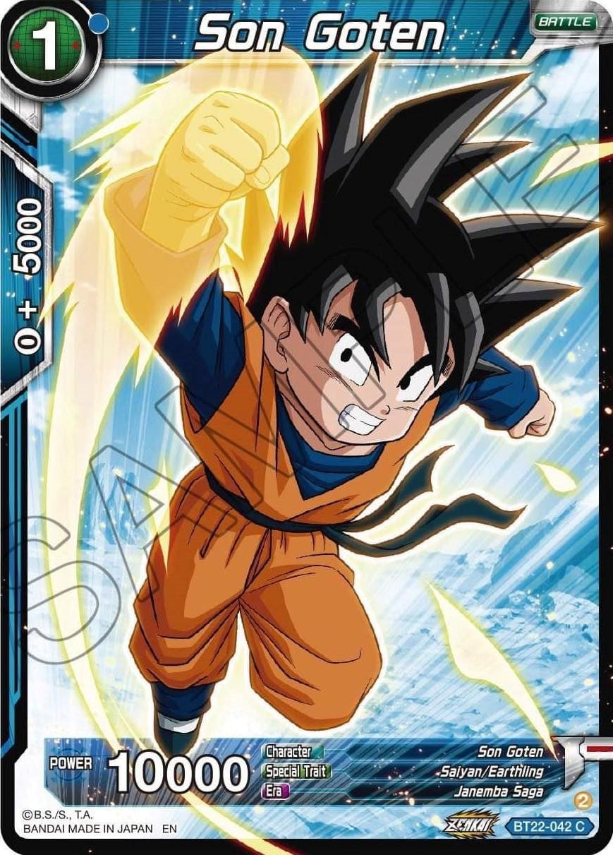 Image for Son Goten (Critical Blow) (BT22-042) - Dragon Ball Super: Masters