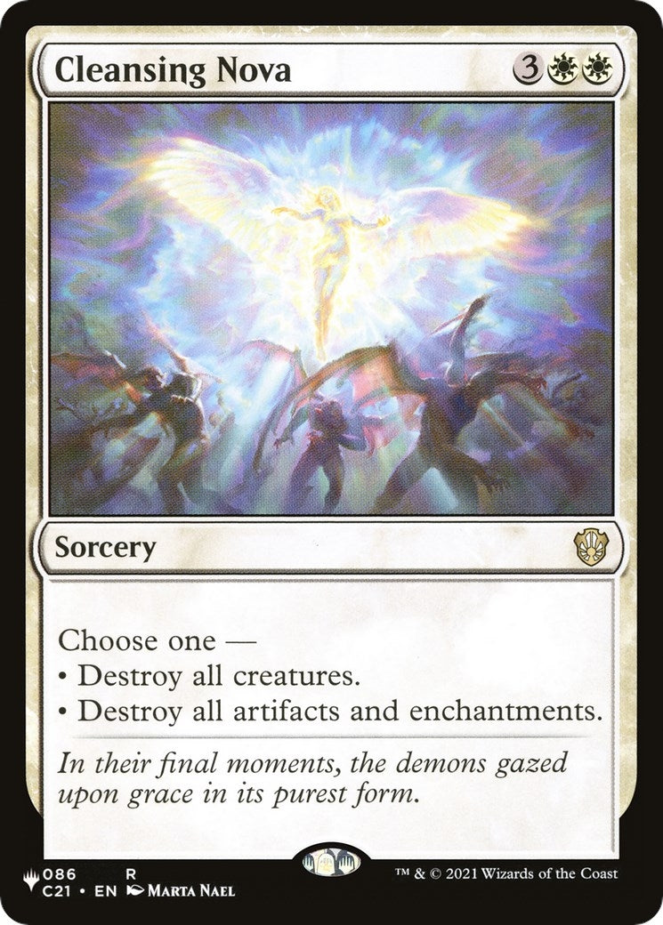 Image for Cleansing Nova (The List Reprints) (86) - Magic: The Gathering