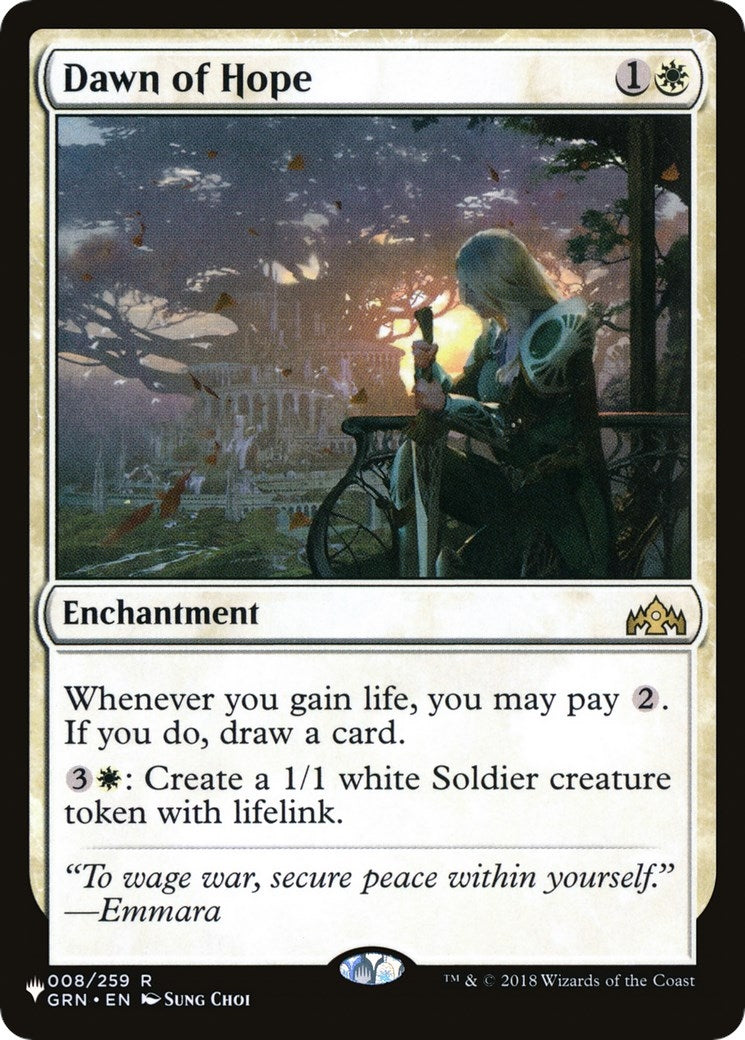 Image for Dawn of Hope (The List Reprints) (8) - Magic: The Gathering