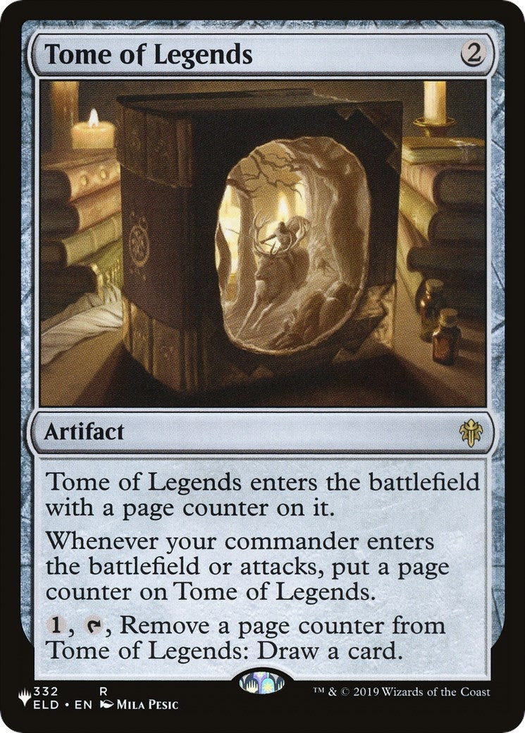 Image for Tome of Legends (The List Reprints) (332) - Magic: The Gathering