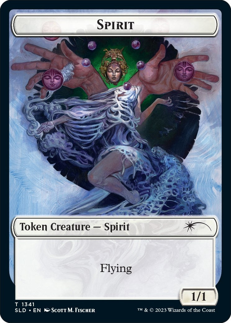 Image for Spirit (SLD) // Ajani's Pridemate Double-sided Token (Secret Lair Drop Series) - Magic: The Gathering