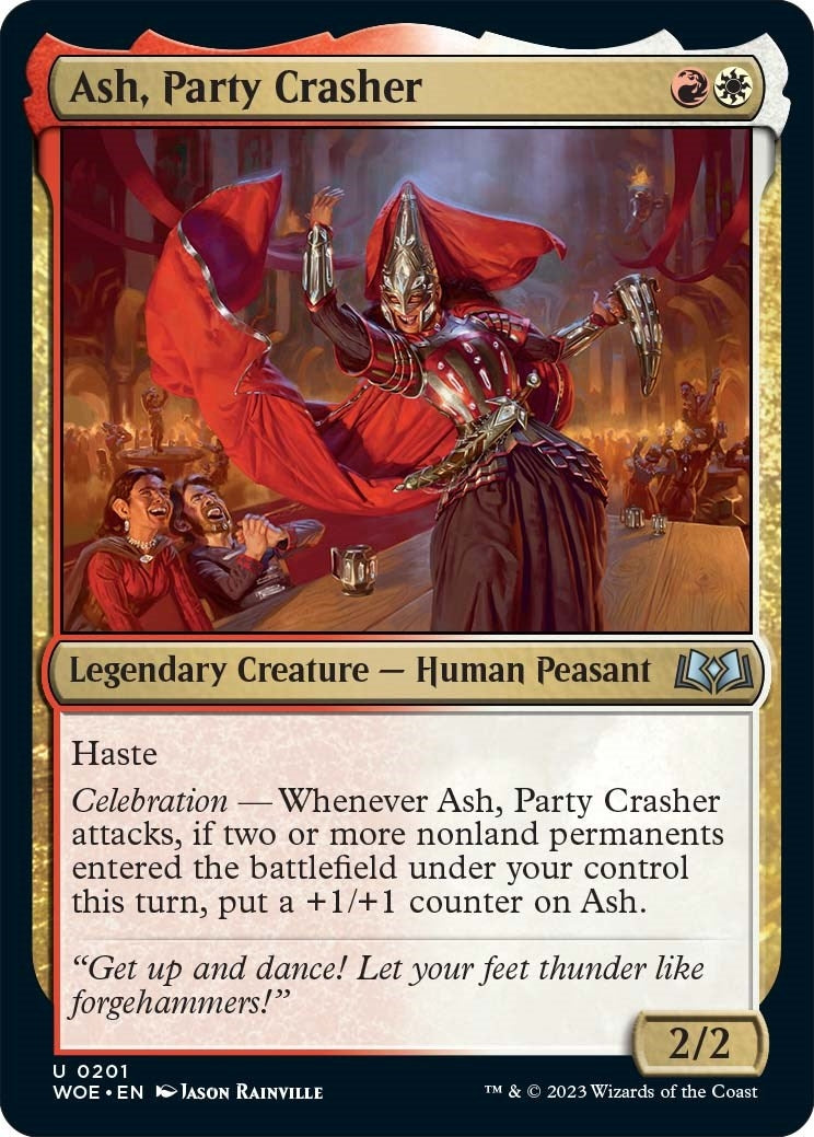 Image for Ash, Party Crasher (Wilds of Eldraine) (201) - Magic: The Gathering