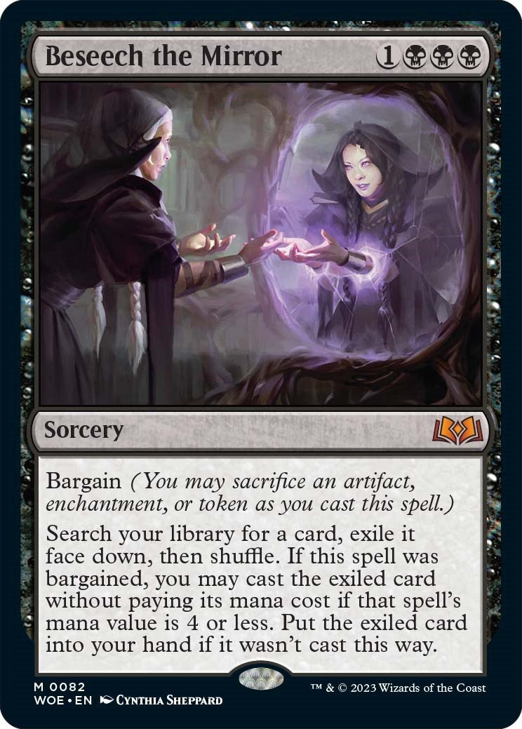 Image for Beseech the Mirror (Wilds of Eldraine) (82) - Magic: The Gathering