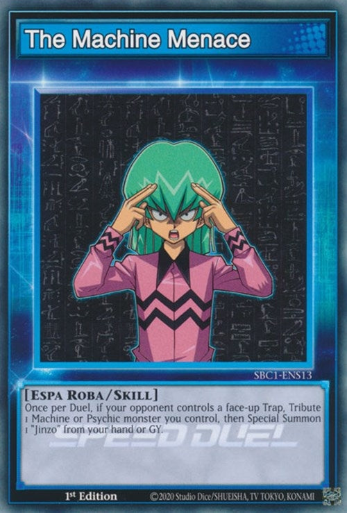 Image for The Machine Menace (Speed Duel: Streets of Battle City) (SBC1-ENS13) - YuGiOh