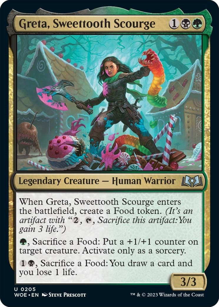 Image for Greta, Sweettooth Scourge (Wilds of Eldraine) (205) - Magic: The Gathering