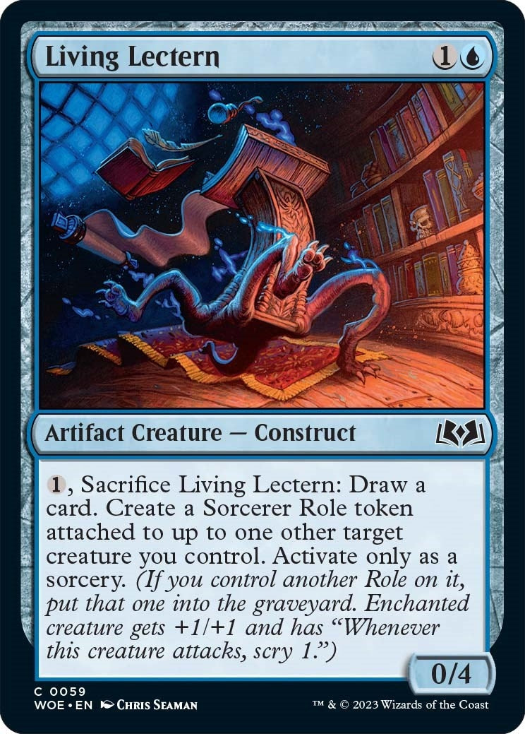 Image for Living Lectern (Wilds of Eldraine) (59) - Magic: The Gathering