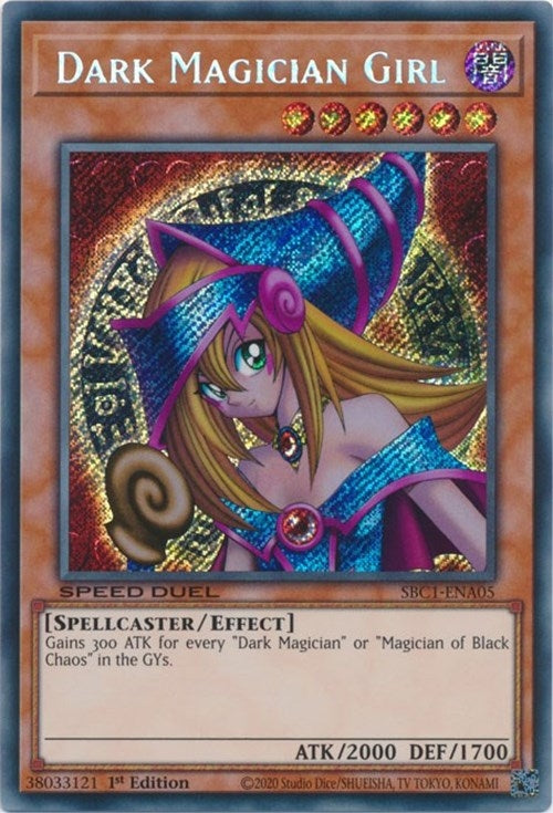Image for Dark Magician Girl (Secret Rare) (Speed Duel: Streets of Battle City) (SBC1-ENA05) - YuGiOh
