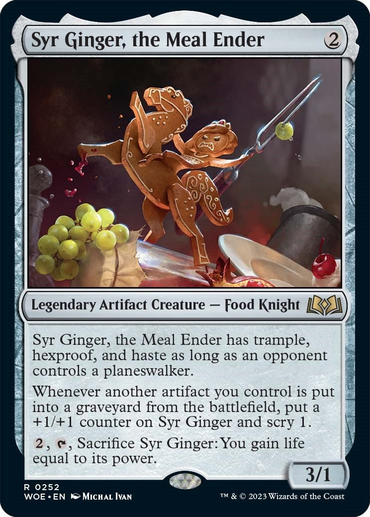 Image for Syr Ginger, the Meal Ender (Wilds of Eldraine) (252) - Magic: The Gathering