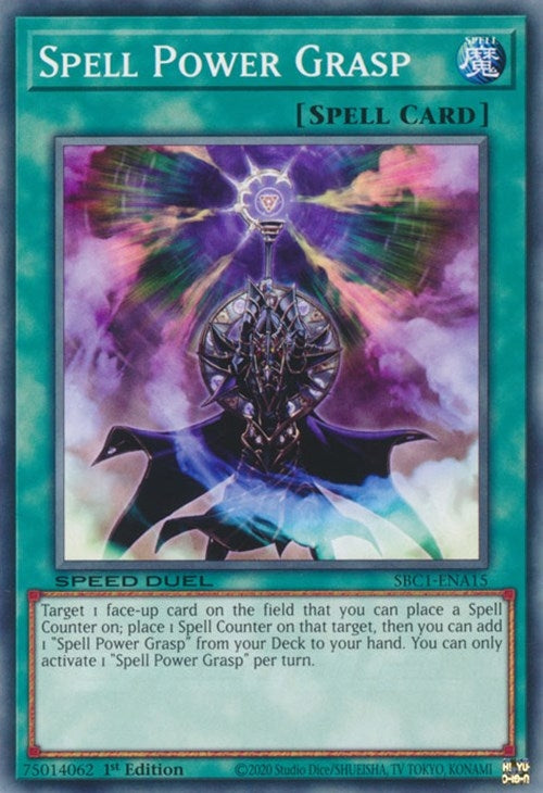 Image for Spell Power Grasp (Speed Duel: Streets of Battle City) (SBC1-ENA15) - YuGiOh