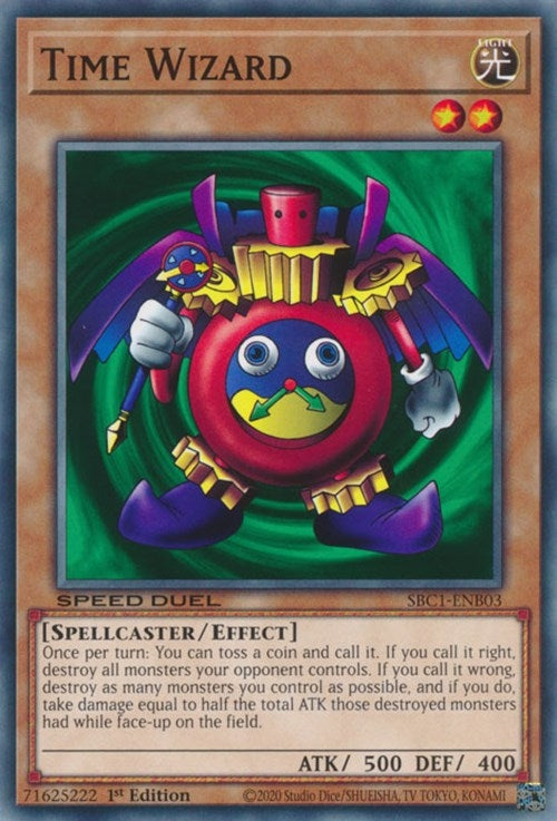 Image for Time Wizard (Speed Duel: Streets of Battle City) (SBC1-ENB03) - YuGiOh