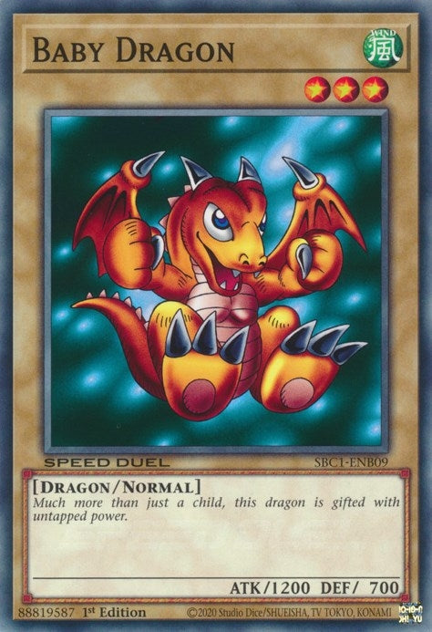Image for Baby Dragon (Speed Duel: Streets of Battle City) (SBC1-ENB09) - YuGiOh