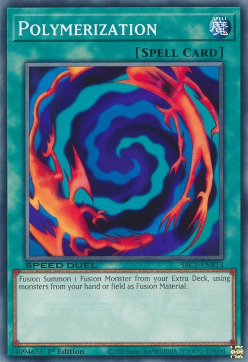 Image for Polymerization (B) (Speed Duel: Streets of Battle City) (SBC1-ENB13) - YuGiOh