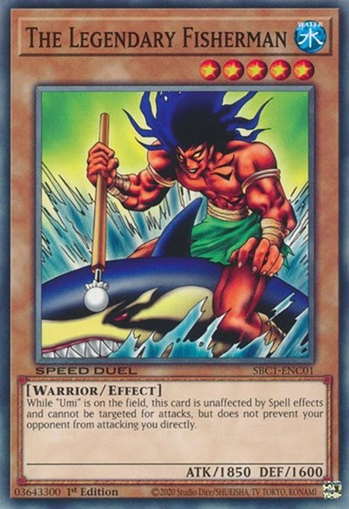 Image for The Legendary Fisherman (Speed Duel: Streets of Battle City) (SBC1-ENC01) - YuGiOh