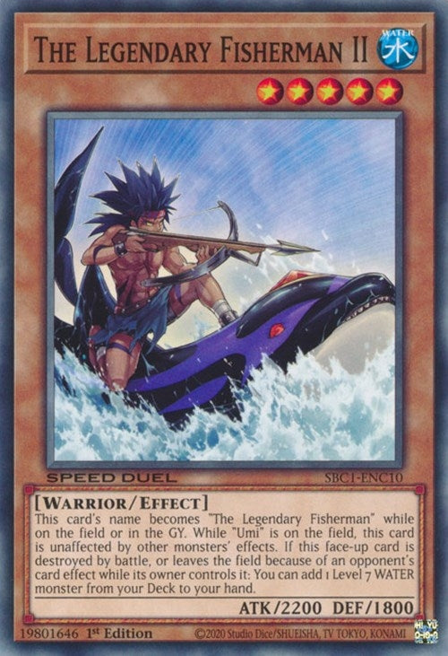Image for The Legendary Fisherman II (Speed Duel: Streets of Battle City) (SBC1-ENC10) - YuGiOh