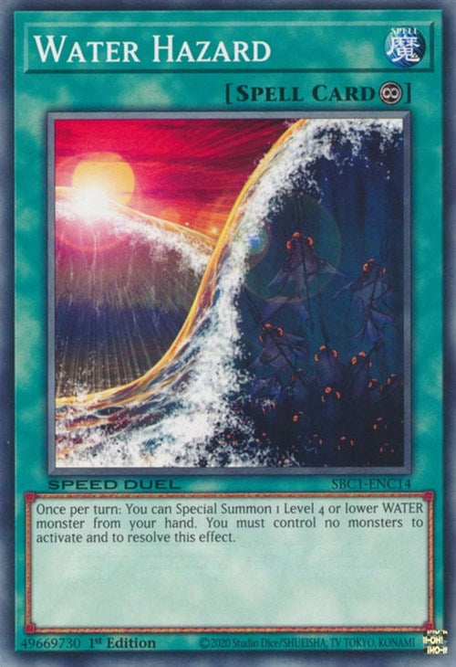 Image for Water Hazard (Speed Duel: Streets of Battle City) (SBC1-ENC14) - YuGiOh