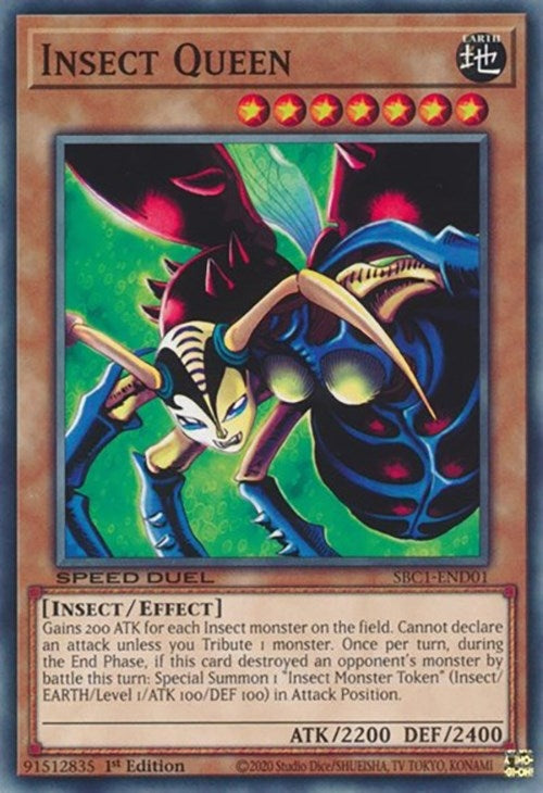 Image for Insect Queen (Speed Duel: Streets of Battle City) (SBC1-END01) - YuGiOh