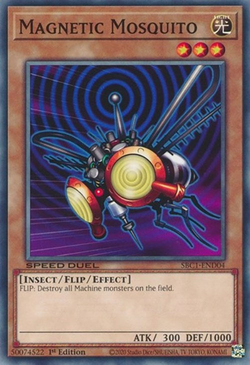 Image for Magnetic Mosquito (Speed Duel: Streets of Battle City) (SBC1-END04) - YuGiOh