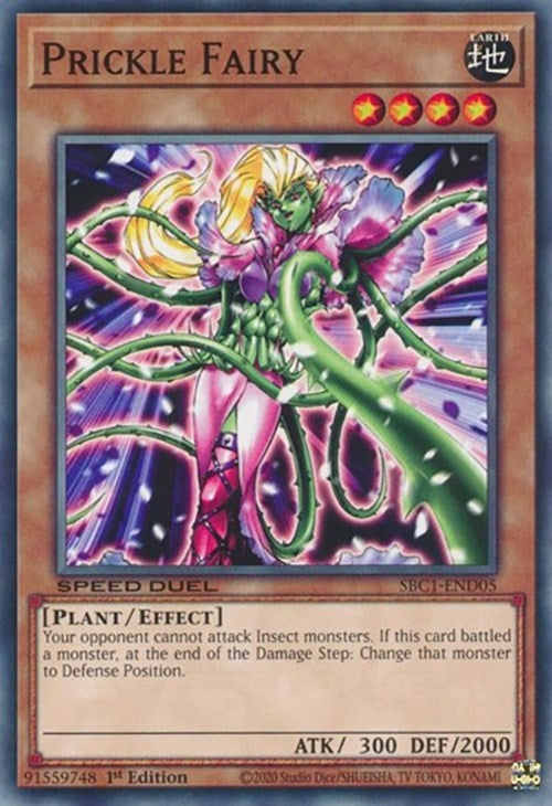 Image for Prickle Fairy (Speed Duel: Streets of Battle City) (SBC1-END05) - YuGiOh