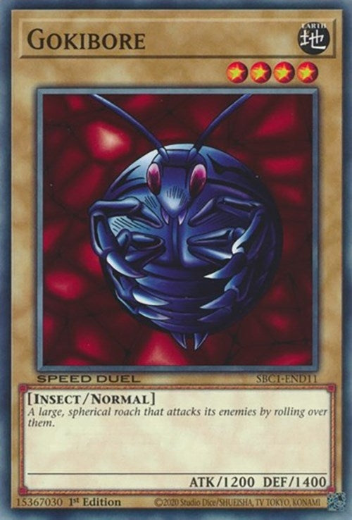 Image for Gokibore (Speed Duel: Streets of Battle City) (SBC1-END11) - YuGiOh