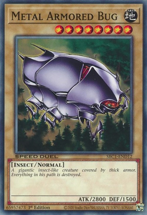 Image for Metal Armored Bug (Speed Duel: Streets of Battle City) (SBC1-END12) - YuGiOh