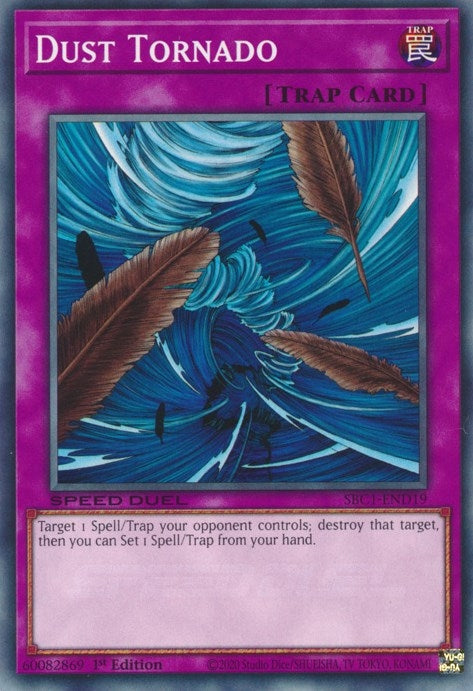 Image for Dust Tornado (Speed Duel: Streets of Battle City) (SBC1-END19) - YuGiOh