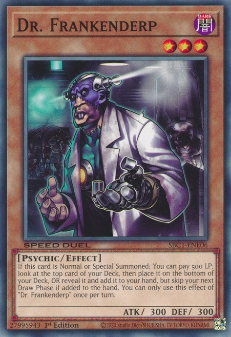 Image for Dr. Frankenderp (Speed Duel: Streets of Battle City) (SBC1-ENE06) - YuGiOh