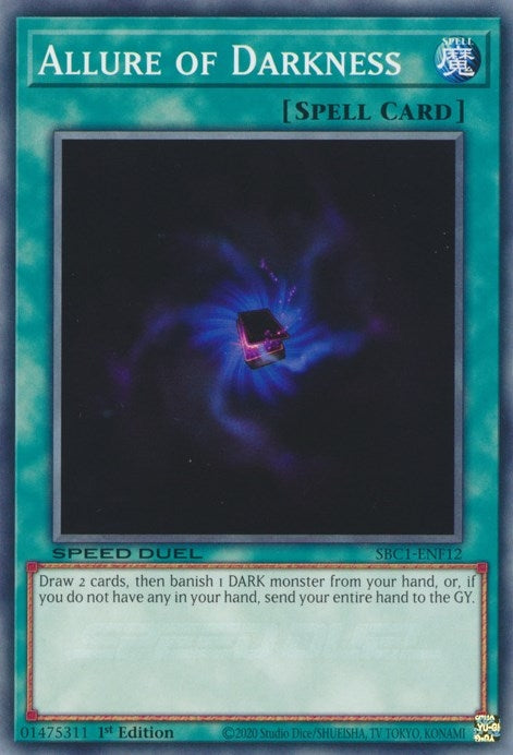 Image for Allure of Darkness (Speed Duel: Streets of Battle City) (SBC1-ENF12) - YuGiOh