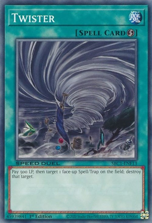 Image for Twister (Speed Duel: Streets of Battle City) (SBC1-ENF13) - YuGiOh