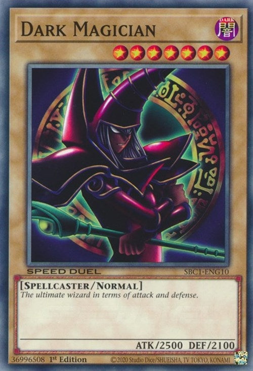 Image for Dark Magician (G) (Speed Duel: Streets of Battle City) (SBC1-ENG10) - YuGiOh