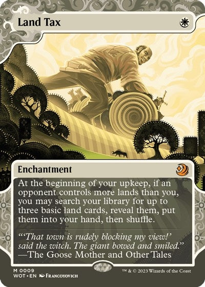 Image for Land Tax (Wilds of Eldraine: Enchanting Tales) (9) - Magic: The Gathering