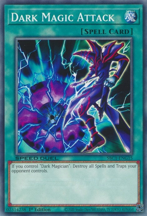 Image for Dark Magic Attack (Speed Duel: Streets of Battle City) (SBC1-ENG15) - YuGiOh