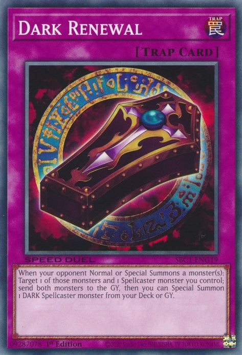 Image for Dark Renewal (Speed Duel: Streets of Battle City) (SBC1-ENG19) - YuGiOh
