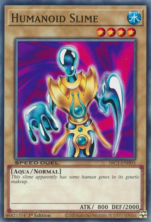 Image for Humanoid Slime (Speed Duel: Streets of Battle City) (SBC1-ENH03) - YuGiOh