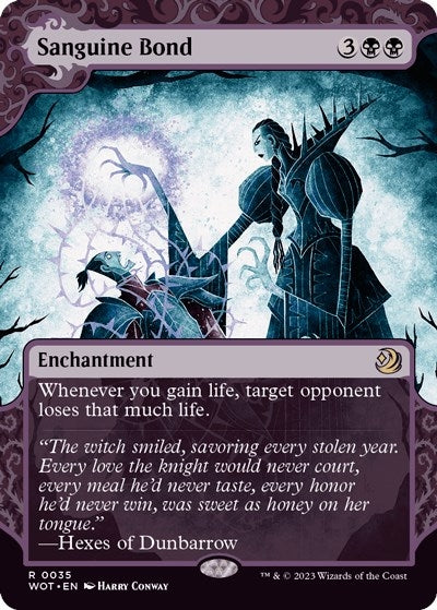 Image for Sanguine Bond (Wilds of Eldraine: Enchanting Tales) (35) - Magic: The Gathering