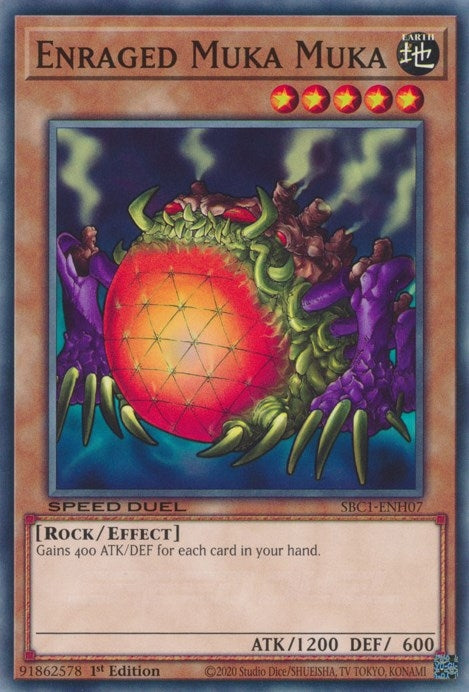 Image for Enraged Muka Muka (Speed Duel: Streets of Battle City) (SBC1-ENH07) - YuGiOh