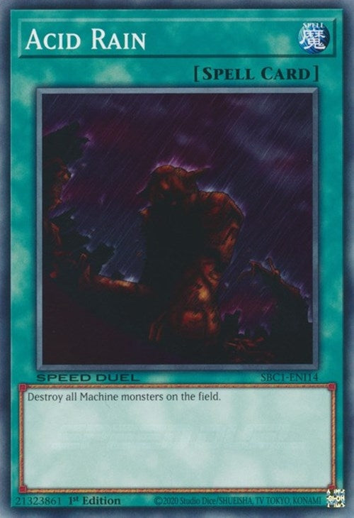 Image for Acid Rain (Speed Duel: Streets of Battle City) (SBC1-ENI14) - YuGiOh