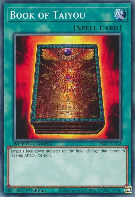 Image for Book of Taiyou (Speed Duel: Streets of Battle City) (SBC1-ENI15) - YuGiOh