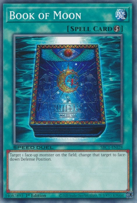 Image for Book of Moon (Speed Duel: Streets of Battle City) (SBC1-ENI28) - YuGiOh