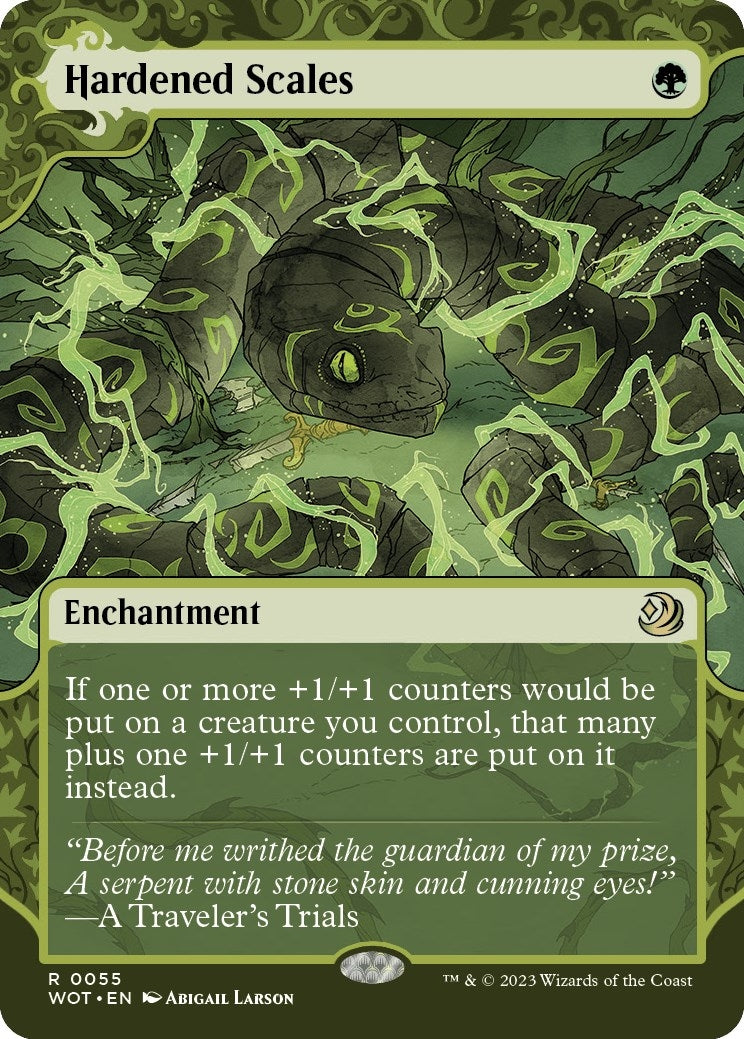 Image for Hardened Scales (Wilds of Eldraine: Enchanting Tales) (55) - Magic: The Gathering
