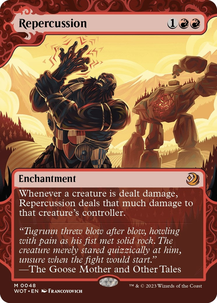 Image for Repercussion (Wilds of Eldraine: Enchanting Tales) (48) - Magic: The Gathering