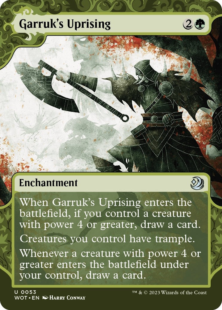 Image for Garruk's Uprising (Wilds of Eldraine: Enchanting Tales) (53) - Magic: The Gathering
