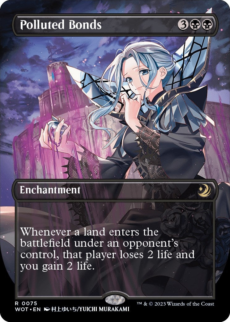 Image for Polluted Bonds (Anime Borderless) (Wilds of Eldraine: Enchanting Tales) (75) - Magic: The Gathering