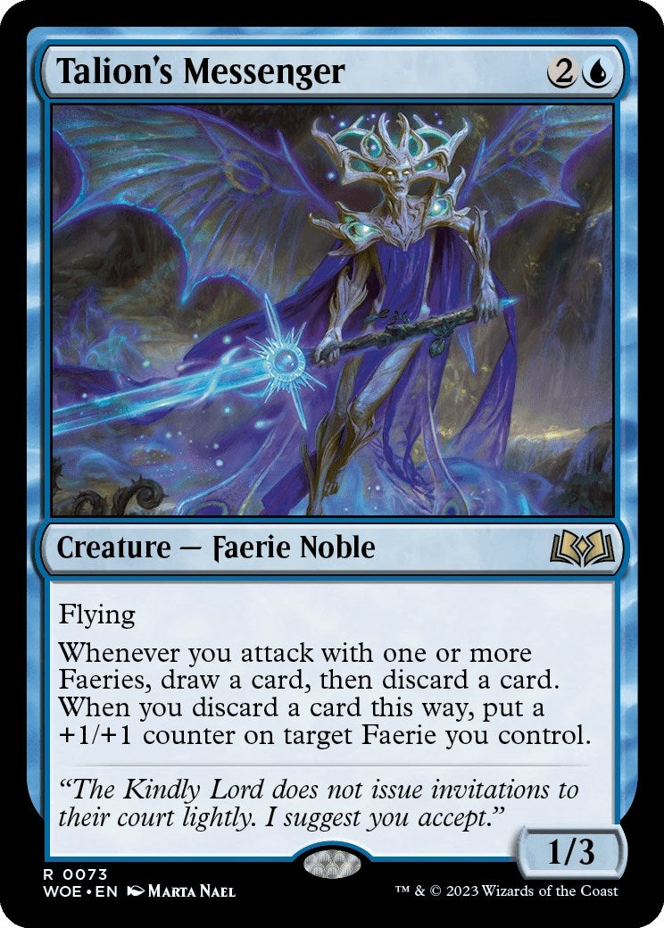 Image for Talion's Messenger (Wilds of Eldraine) (73) - Magic: The Gathering