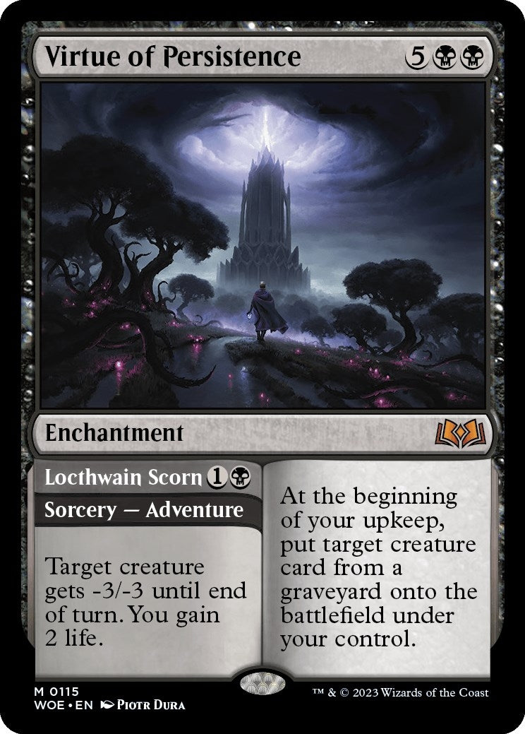 Image for Virtue of Persistence (Wilds of Eldraine) (115) - Magic: The Gathering