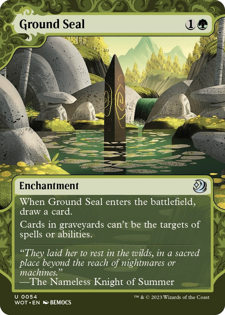 Image for Ground Seal (Wilds of Eldraine: Enchanting Tales) (54) - Magic: The Gathering