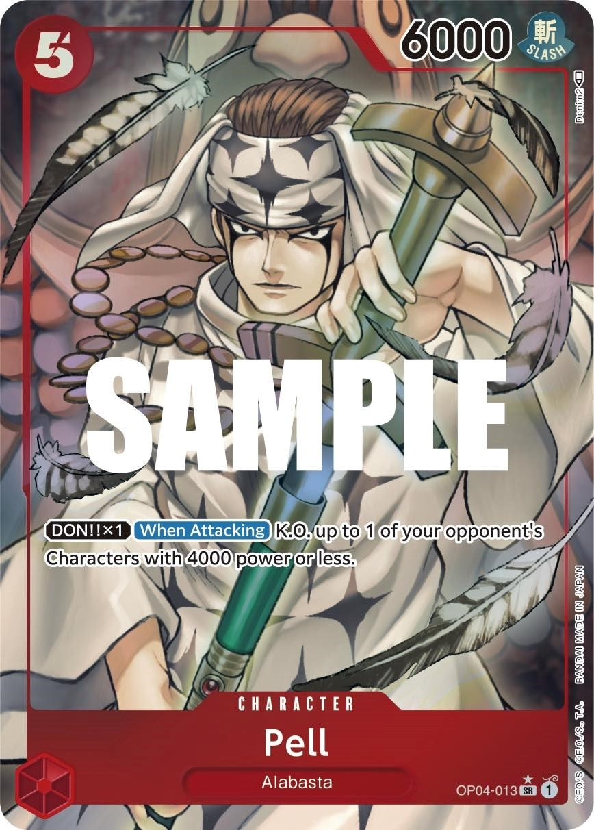 Image for Pell (Alternate Art) (Kingdoms of Intrigue) (OP04-013) - One Piece Card Game