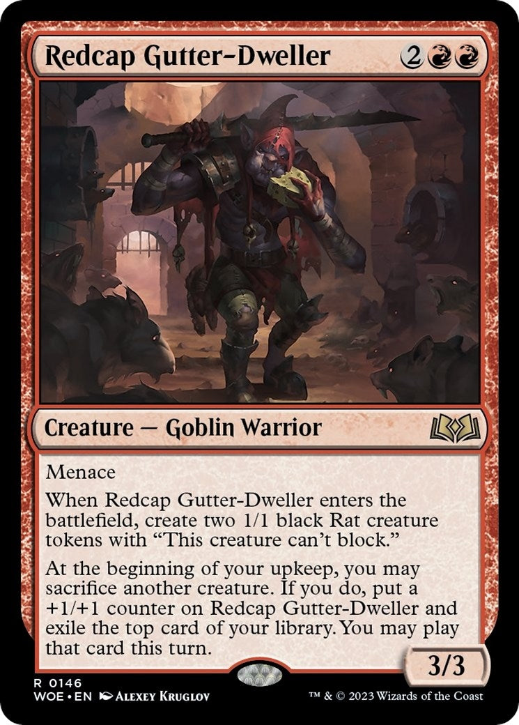 Image for Redcap Gutter-Dweller (Wilds of Eldraine) (146) - Magic: The Gathering