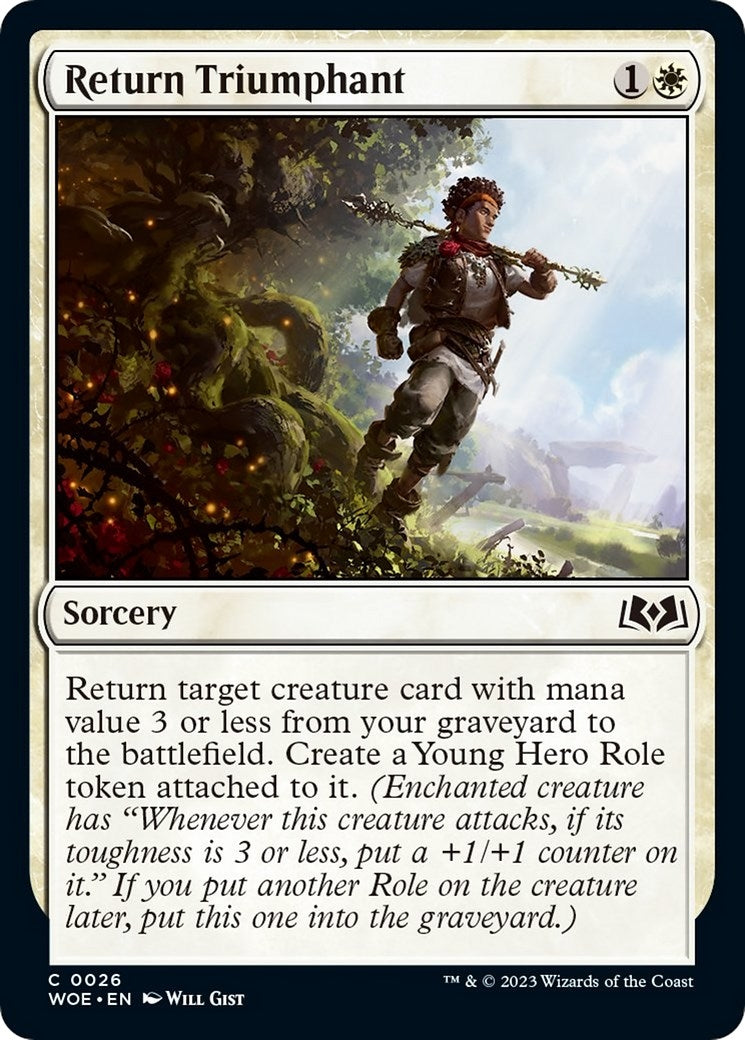 Image for Return Triumphant (Wilds of Eldraine) (26) - Magic: The Gathering