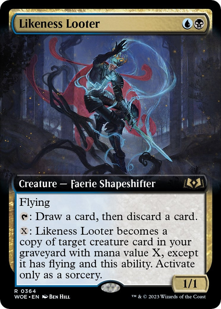 Image for Likeness Looter (Extended Art) (Wilds of Eldraine) (364) - Magic: The Gathering